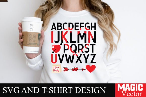 Abcd SVG Design SVG Cut File