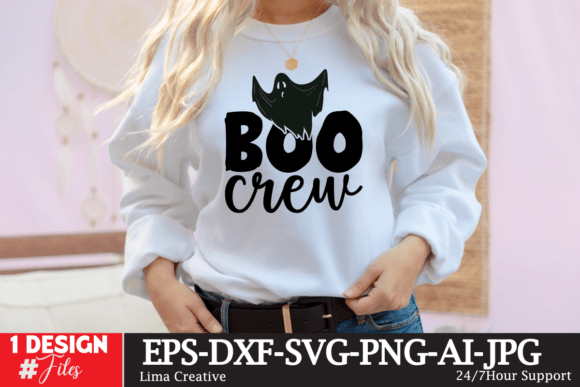 Boo Crew SVG Cute File Review
