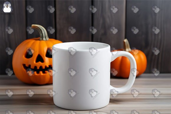 Halloween Mug Mockup 4