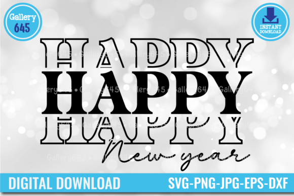 Happy New Year SVG PNG Review
