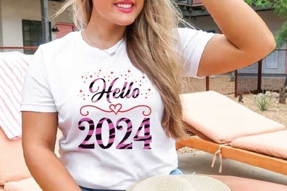 Hello 2024 Svg