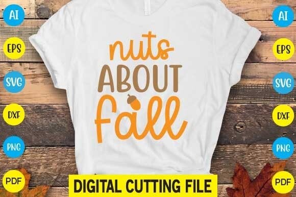 Nuts About Fall Svg