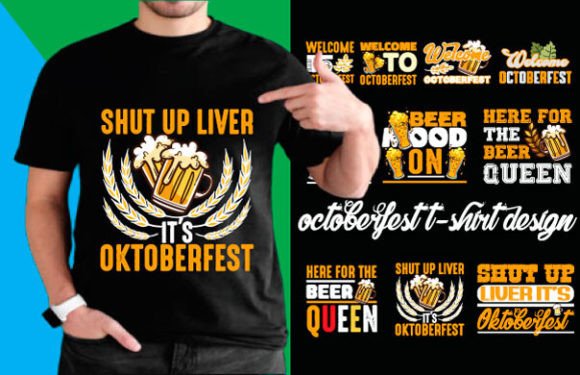 Octoberfest New T-shirt Design Bundle