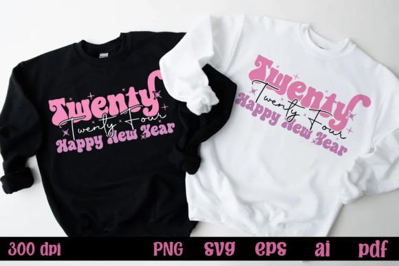 Pink New Year SVG Review