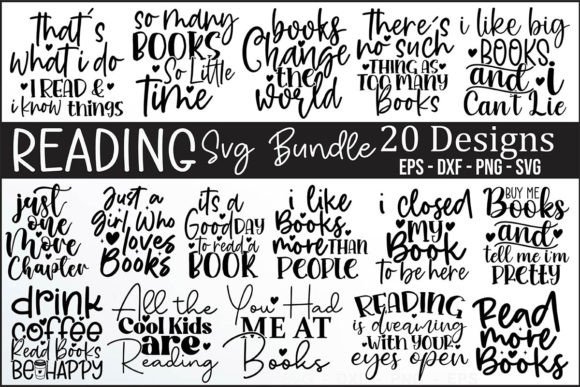 Reading SVG Bundle Review